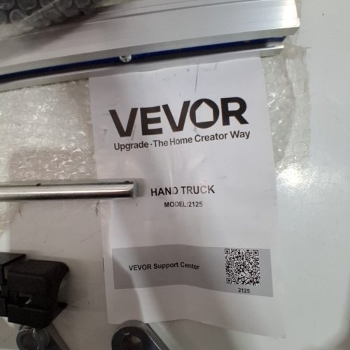 VEVOR ALUMINUM HAND TRUCK 500LBS - (MODEL: 2125) image 5