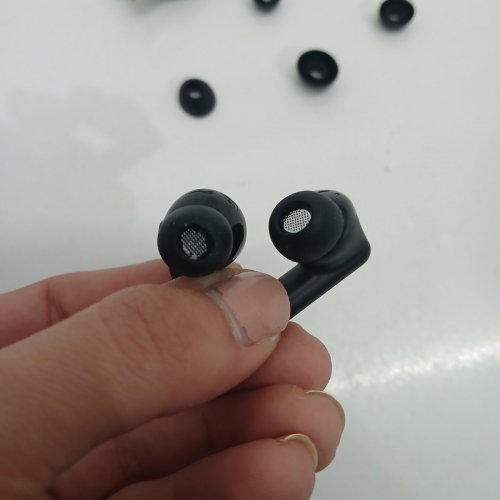THUNELEC U9 BLUETOOTH WIRELESS EARBUDS WITH TOUCH DISPLAY CASE - BLACK image 4