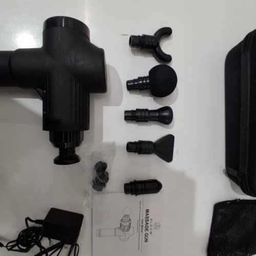 ALDOM MASSAGE GUN - DEEP TISSUE, 30 SPEEDS, HANDHELD MUSCLE MASSAGE GUN DEEP TISSUE MUSCLE MASSAGER PERCUSSION MASSAGER( MODEL: YL-MG001) image 4