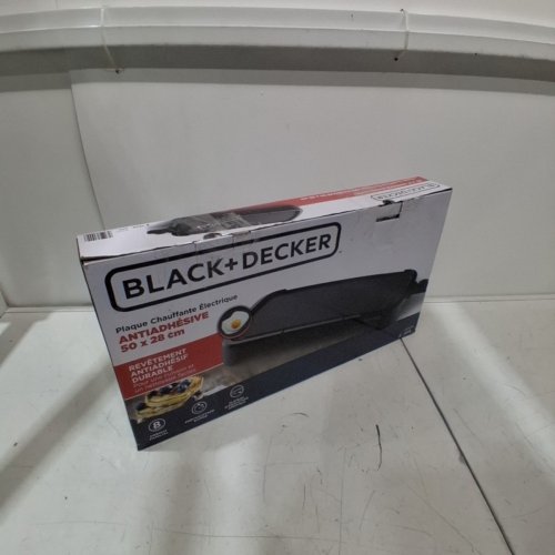 BLACK + DECKER FAMILY SIZED CORDED ELECTRIC GRIDDLE - 20" X 11" - BLACK (MODEL: GD2011BC) image 5