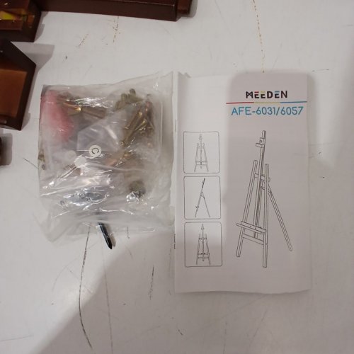 MEEDEN ADJUSTABLE BEECH WOOD STUDIO ARTIST EASEL - UPTO 43'' CANVAS (MODEL: AFE-6031) image 3
