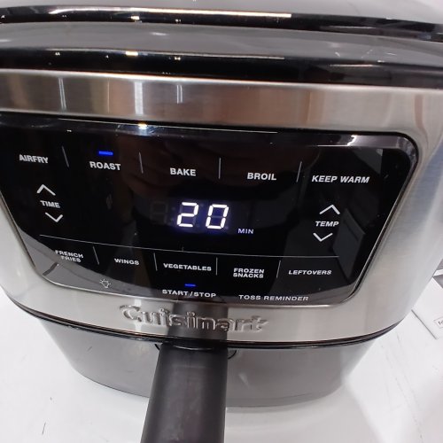 CUISINART BASKET AIRFRYER OVEN - 5.6L - BLACK - (MODEL: AIR-200C) image 3