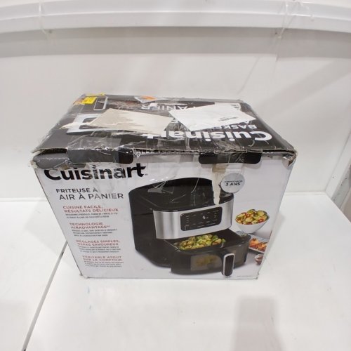 CUISINART BASKET AIRFRYER OVEN - 5.6L - BLACK - (MODEL: AIR-200C) image 8
