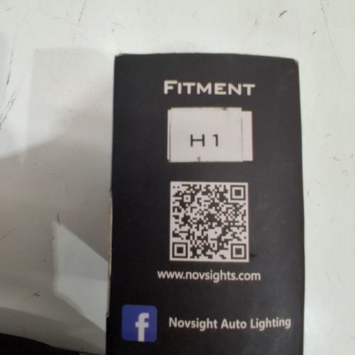 NOVSIGHT LED HEADLIGHT - 6000 K - H11 - RED image 4