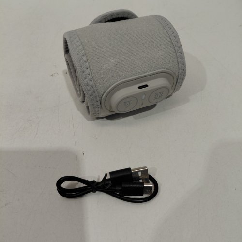 CORDLESS RECHARGEABLE HEATING WRIST VIBRATING WRAP - GRAY image 3