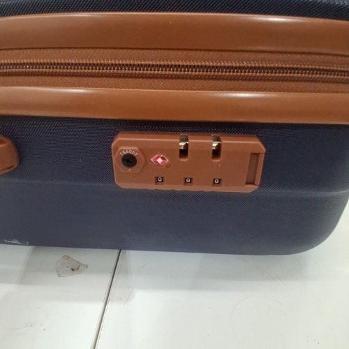 4PC COSBARN LUGGAGE SET WITH TSA LOCK SPINNER WHEELS - 20" / 24" / 28" - NAVY image 6