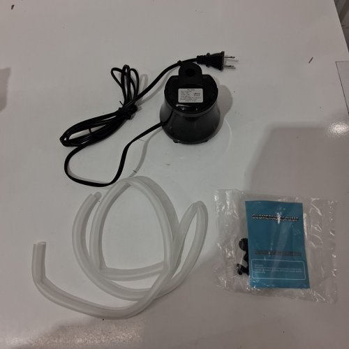 SUBMERSIBLE WATER PUMP - 150W, 110 V, 800 L/H, 1.2M MAX HEAD - BLACK (MODEL: PX-1500) image 4