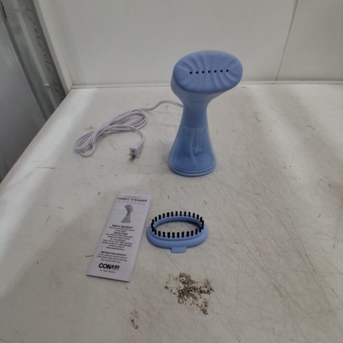 CONAIR HANDHELD COMPACT FABRIC STEAMER - BLUE (MODEL: GS8C) image 3