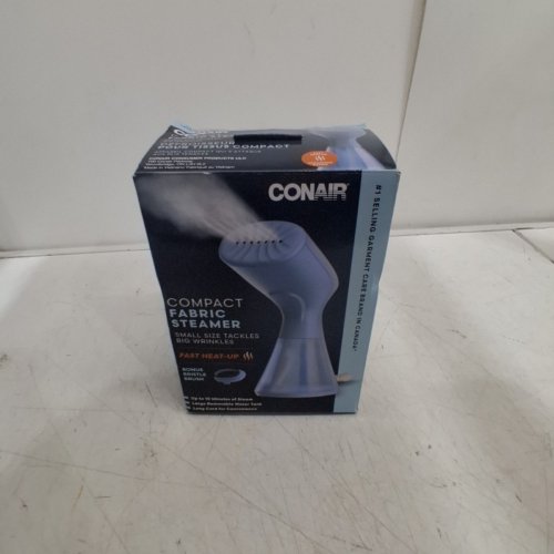 CONAIR HANDHELD COMPACT FABRIC STEAMER - BLUE (MODEL: GS8C) image 5