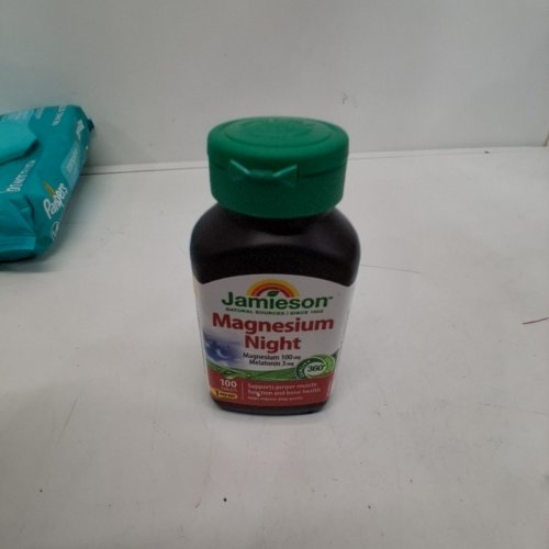 (100 TABLETS) JAMIESON MAGNESIUM NIGHT SUPPLEMENT WITH MELATONIN image 2