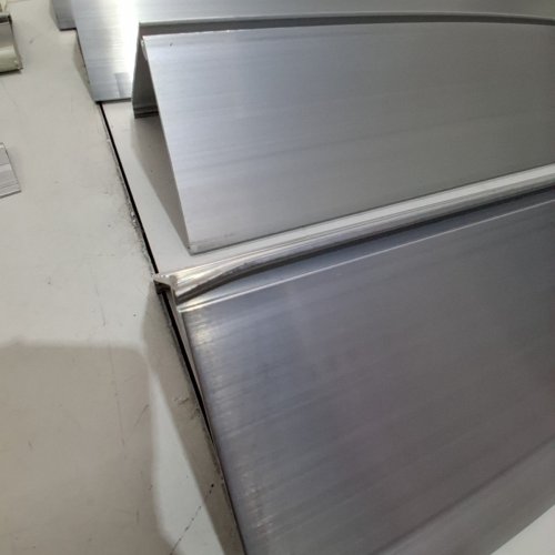 6PC DOOR THRESHOLD ENTRY RAMP - 6" RISE - SILVER image 3