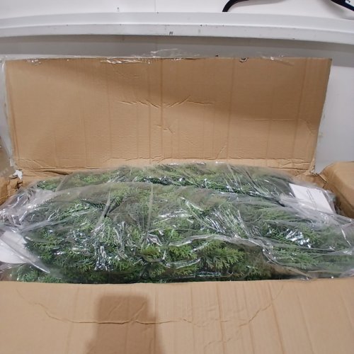 2PK VITALISMO ARTIFICIAL TOPIARY CEDAR TREES - 5FT - GREEN/BLACK (MODEL: POIE-135JJS) image 2