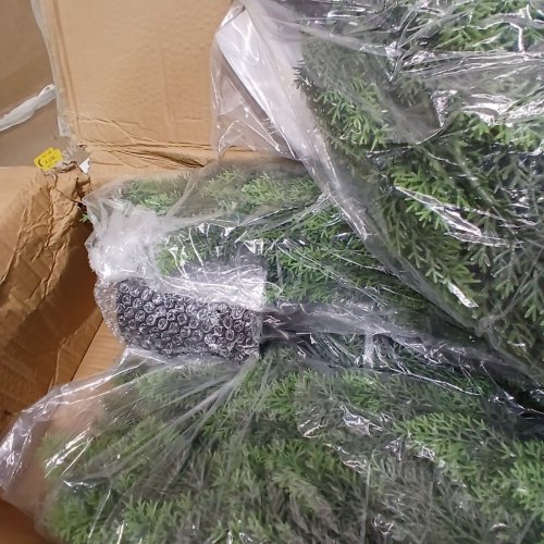 2PK VITALISMO ARTIFICIAL TOPIARY CEDAR TREES - 5FT - GREEN/BLACK (MODEL: POIE-135JJS) image 3