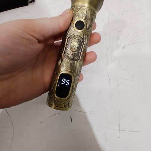 22PC U-FREE ELECTRIC BEARD TRIMMER FOR MEN, CORDLESS WITH ADJUSTABLE TRIMMER HEADS - GOLD (MODEL: U-1779) image 2