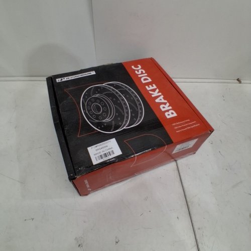 2PC A-PREMIUM DRILLED SLOTTED FRONT BRAKE DISCS - FITS 2016 - 2024 MAZDA CX-5 (ITEM: BRS45094) image 6