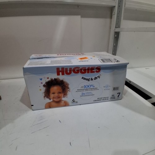 88PK HUGGIES SNUG AND DRY DIAPERS - SIZE 7 image 2