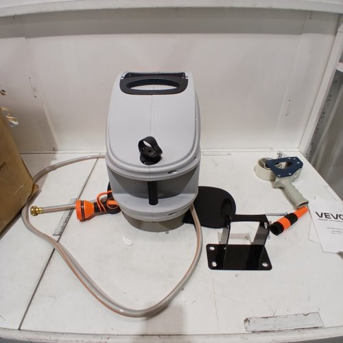 RETRACTABLE HOSE REEL - 100FT X 1/2" - GREY (MODEL: HL-XW30) image 2