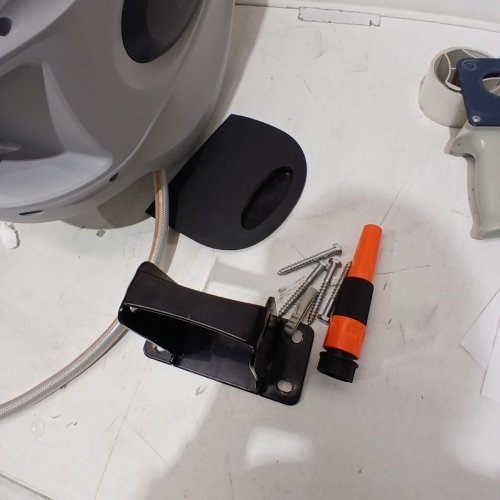 RETRACTABLE HOSE REEL - 100FT X 1/2" - GREY (MODEL: HL-XW30) image 3