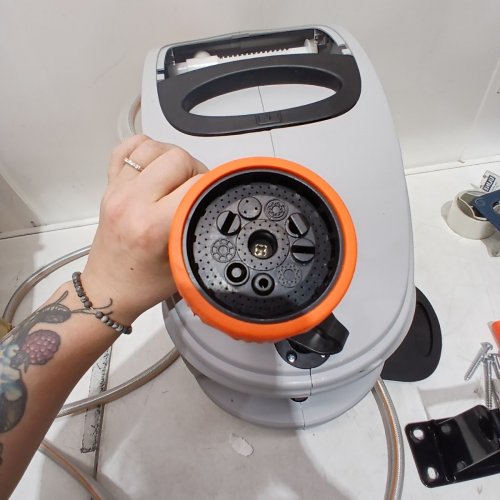 RETRACTABLE HOSE REEL - 100FT X 1/2" - GREY (MODEL: HL-XW30) image 5