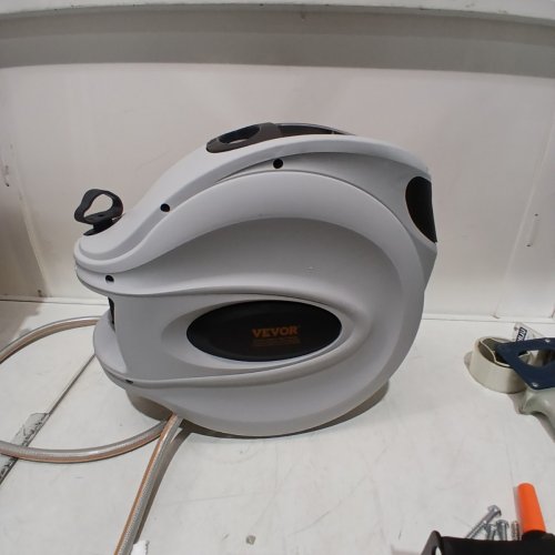 RETRACTABLE HOSE REEL - 100FT X 1/2" - GREY (MODEL: HL-XW30) image 6