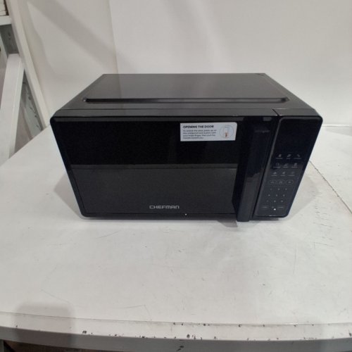 CHEFMAN COUNTERTOP MICROWAVE OVEN - 0.7 CU.FT. - BLACK (MODEL: RJ55-7-V2-CA) image 2