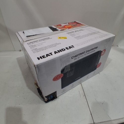 CHEFMAN COUNTERTOP MICROWAVE OVEN - 0.7 CU.FT. - BLACK (MODEL: RJ55-7-V2-CA) image 5