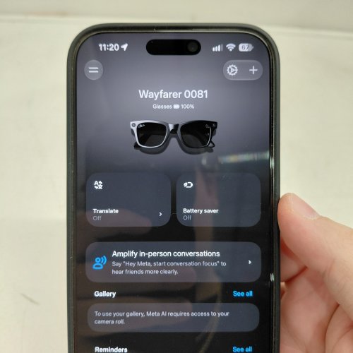 RAY-BAN META WAYFARER GEN 2 SMART GLASSES SIZE 50 - MATTE BLACK WITH TINTED LENSES (MODEL: RW4012) image 2