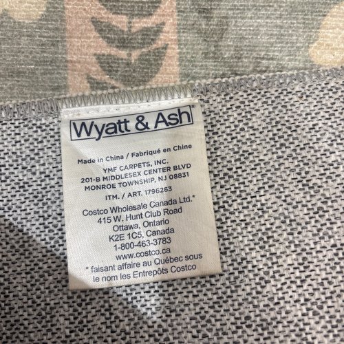 WYATT & ASH MACHINE WASHABLE RUG - 5FT X 7FT - KINSLEY SAGE/GREEN image 2
