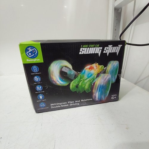 RACINGFUN REMOTE CONTROL 360 DEGREE FLIP STUNT CAR - 2.4GHZ - GREN image 2