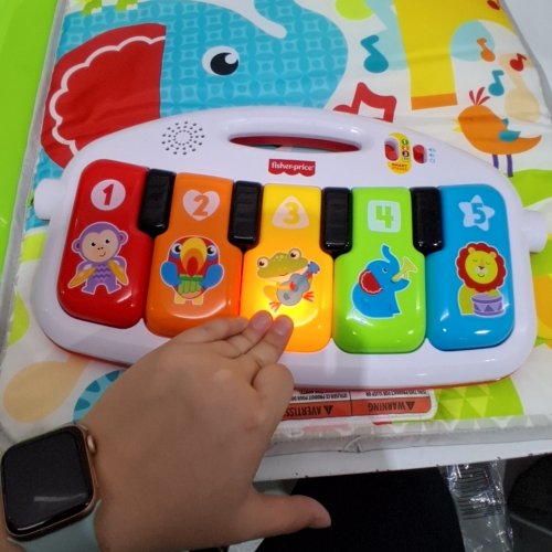 FISHER-PRICE DELUXE KICK & PLAY PIANO GYM image 2