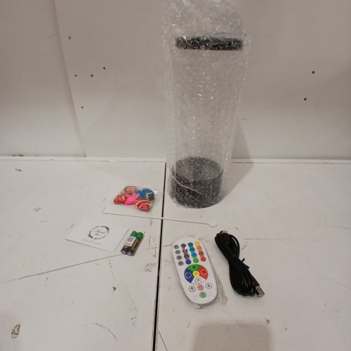 SENCU SENSORY FISH LAMP, 4 FISH INCLUDED - 11.35" H - BLACK image 4