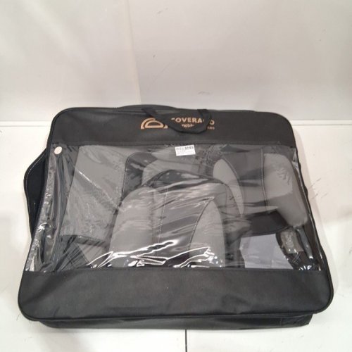 COVERADO UNIVERSAL FRONT CAR SEAT COVERS - BLACK/GREY image 5