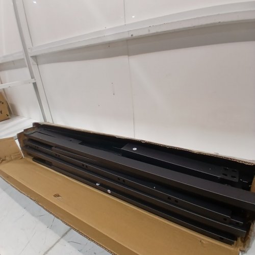 VERFARM HEAVY DUTY METAL PLATFORM BED FRAME - QUEEN 14" TALL - BLACK - (MODEL: 930G-BK) image 4