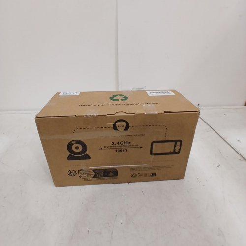 3PC BLEMIL DIGITAL WIRELESS VIDEO BABY MONITOR WITH 2 CAMERAS, REMOTE PAN/TILT/ZOOM, 2-WAY TALK & NIGHT VISION - 1000FT RANGE, 4000 MAH - WHITE (MODEL: DL9057-2) image 5