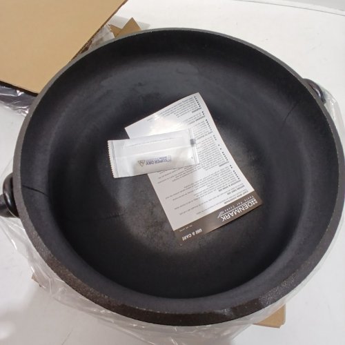 DENMARK CAST IRON BEAN POT WITH LID - 6QT - BLACK image 3