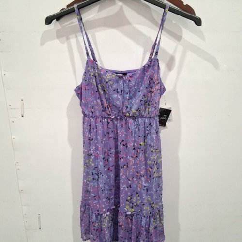 GIRL'S MY SISTER'S CLOSET FLORAL PRINT DRESS - XXL (7-18) - PURPLE/MULTICOLOUR (STYLE: MSCS6D023538) image 2