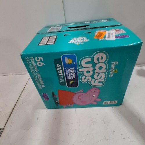 56PK PAMPERS EASY UPS TODDLER TRAINING UNDERWEAR DIAPERS TRAINING PANTS - PEPPA PIG - SIZE 4T/5T image 2