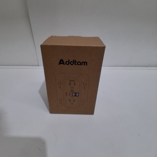 ADDTAM USB WALL TAP POWER STRIP - 10 PORTS - BLACK (MODEL: AD5110) image 4