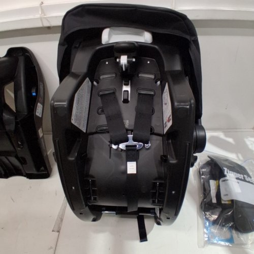 GRACO SNUGRIDE 35 LITE LX INFANT CAR SEAT - 4-35LBS CAPACITY - GOTHAM FASHION BLACK/GREY (MODEL: 2143034) image 6
