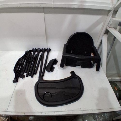 COSCO KIDS CANTEEN HIGH CHAIR - 33LB CAP - BLACK (MODEL: 03307CBLK) image 2