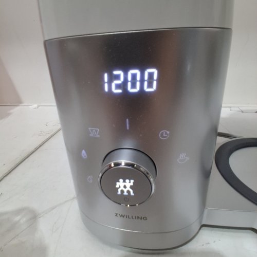 ZWILLING ENFINIGY GLASS DRIP COFFEE MAKER - 12 CUPS - 120V - SILVER (MODEL: 53103-5) image 2