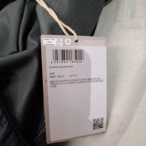 MOUTAIN WAREHOUSE PHOENIX EXTREME BACKPACK - 35L - GREY image 2