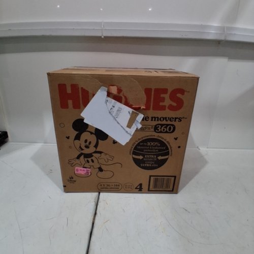 144PK HUGGIES LITTLE MOVERS HUGGFIT 360° - SIZE 4 - DISNEY image 3
