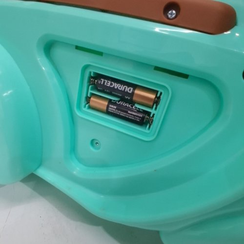 FISHER-PRICE LAUGH & LEARN TODDLER RIDE-ON TOY, SMART STAGES CRUISE ALONG SCOOTER WITH LIGHTS MUSIC AND LEARNING - AGES 1+ - GREEN (MODEL: ‎HPV34) image 2