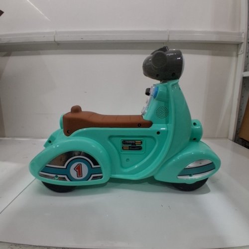 FISHER-PRICE LAUGH & LEARN TODDLER RIDE-ON TOY, SMART STAGES CRUISE ALONG SCOOTER WITH LIGHTS MUSIC AND LEARNING - AGES 1+ - GREEN (MODEL: ‎HPV34) image 5