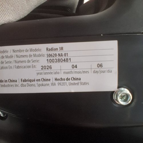 DIONO RADIAN 3R 3-IN-ONE CAR SEAT - BLACK image 2