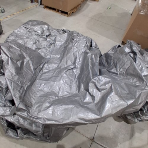 WINTER COVER FOR SUN SHELTERS - 13FT X 11FT - GREY image 5