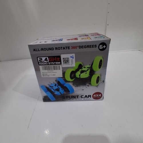 HAMDOL REMOTE CONTROL DOUBLE SIDED STUNT CAR - GREEN (MODEL:HAMDOL T1) image 4