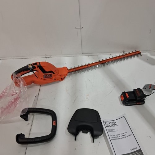 BLACK+DECKER 20V BARE MAX LITHIUM ION CORDLESS HEDGE TRIMMER *TOOL ONLY* (MODEL: LHT2220) image 3