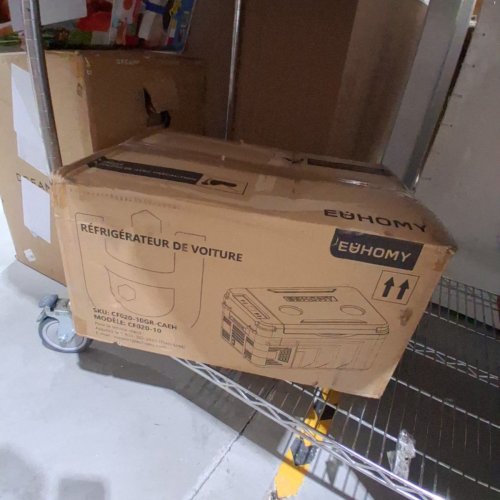 EUHOMY CAR REFRIGERATOR COMPRESSOR ELECTRIC COOLER WITH APP CONTROL - 10L - GREY (MODEL: CF020-10) image 9